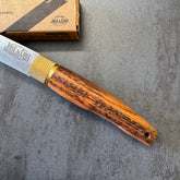 Coltello Pieghevole - Josè Da Cruz - Mozzetta Manico in Tigerwood